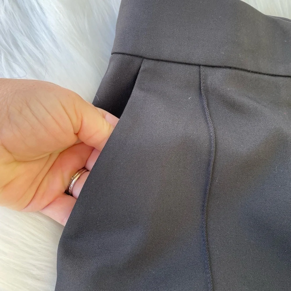 Valentino - Wool Blend Black Pants - Made in Italy- size 4 - Picture 5 of 9